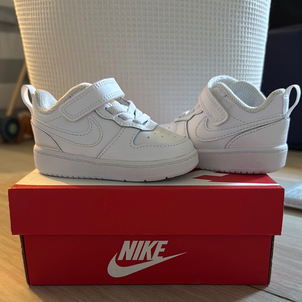 Nike Kids White Sneakers